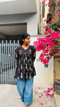 Black Short Kurti