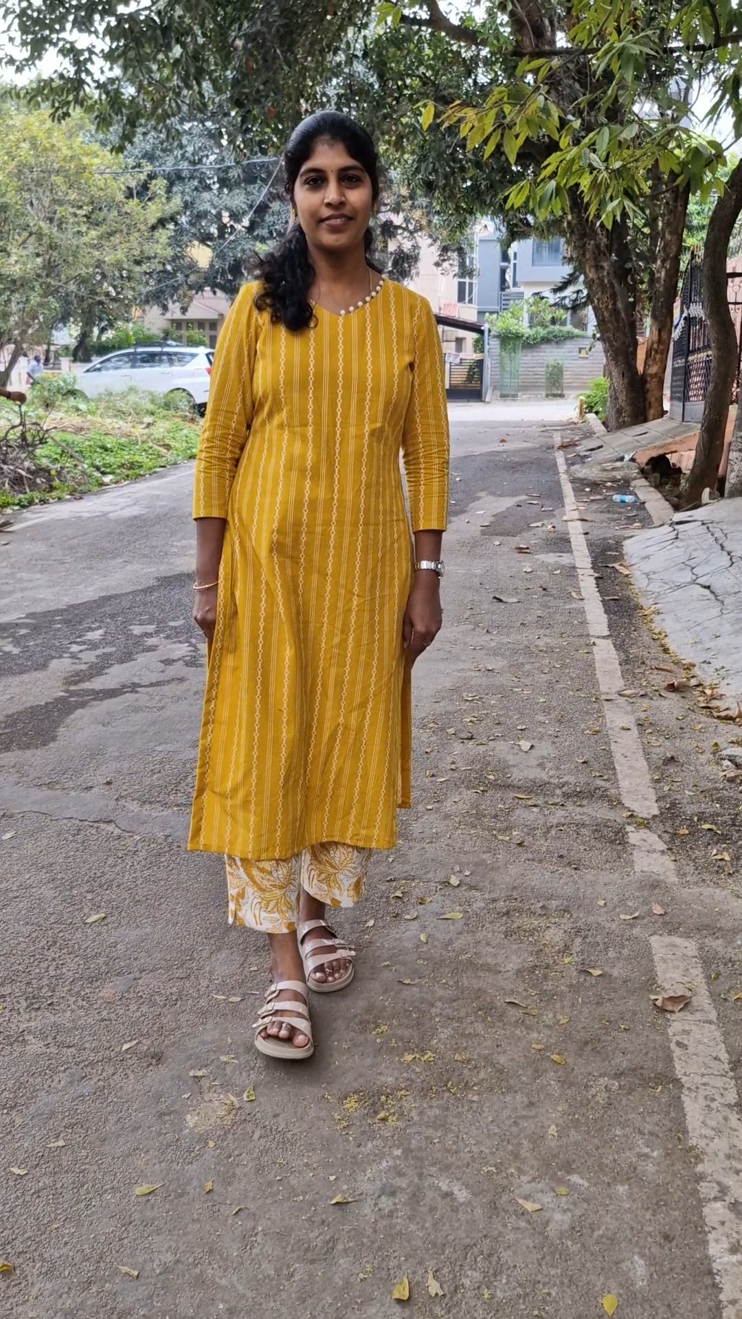 Yellow Kurti set