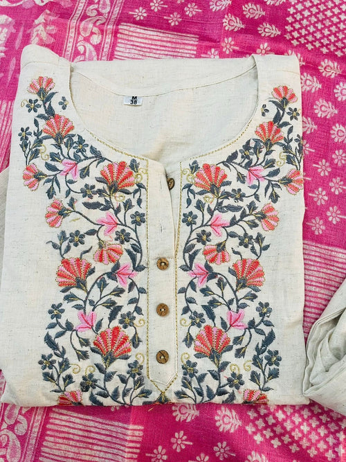 Flex Cotton Kurti set
