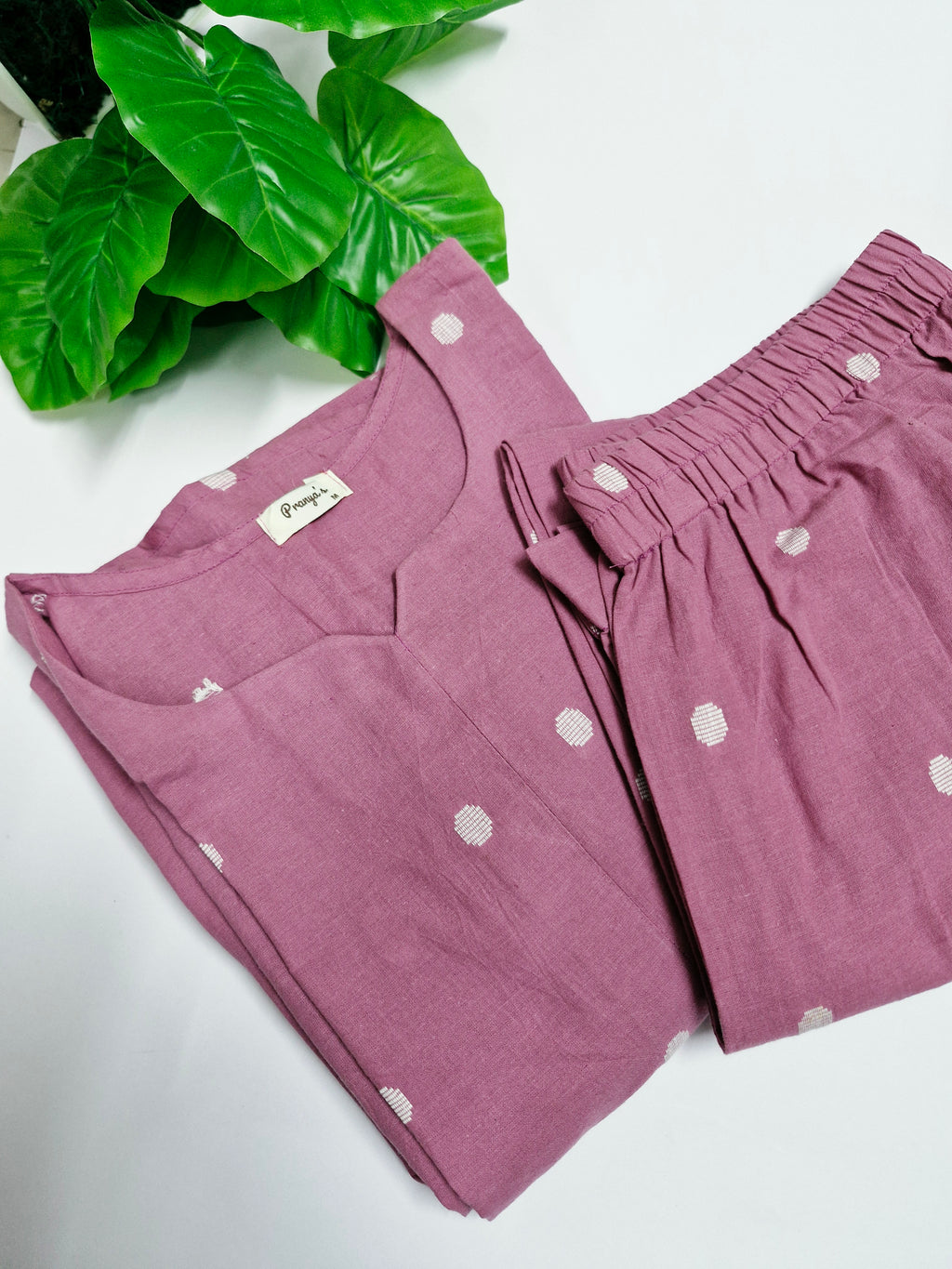 Onion Pink Kurti set